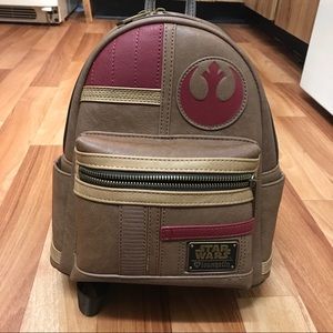 SOLD- Loungefly Star Wars Finn Mini Backpack